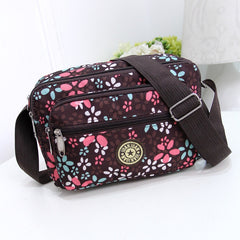 Multi Layer Messenger Bag Women Canvas Bag