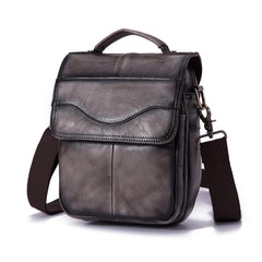Original Leather Male Casual Shoulder Messenger bag Cowhide Fashion Cross-body