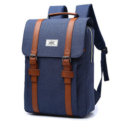 021 Vintage Men Women Canvas Backpacks School Bags for Teenagers Boys