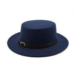 Retro Winter Autumn Top hat Imitation Woolen Felt Fedora Hats