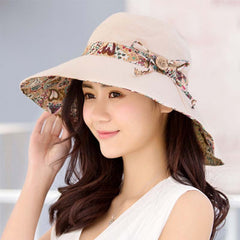 Summer Outdoor Fashion Ladies Big Brimmed Hat Sunscreen