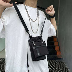 Mobile Phone Bag Fashion Couple Carry Small Satchel Messenger Bag