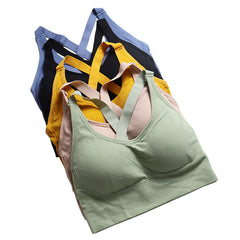 Bras Cross Beauty Back Shaping Sports Bra Push Up Fitness