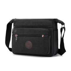 Travel Bag Canvas Casual Men Shoulder Crossbody Outdoor Bags