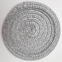 Round Cotton Woven Nordic Non-slip Kitchen Accessories Placemat
