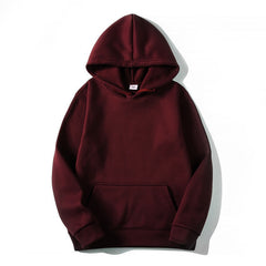Fashion Hoodies Male Casual Hoodies Sweatshirts Solid Sweatshirt