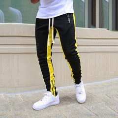 Mens Joggers Casual Pants Fitness Men Sportswear Tracksuit Bottoms