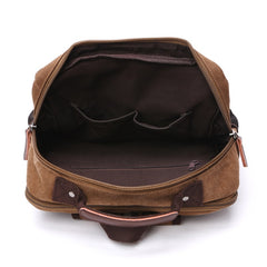 Vintage Canvas Backpack Men Large Capacity Travel Shoulder Bag