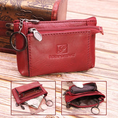 Genuine Cowhide Leather Purses And PU Wallets