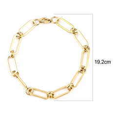 1PC 4mm New 304 Stainless Steel Link Cable Chain Bracelets