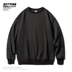 Men Solid Color Sweatshirts Male Oversized Hoodies Streetwear