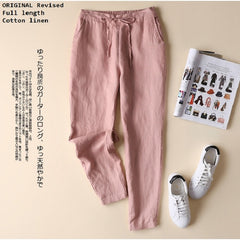 Long Pants Autumn Elegant Trousers Lady Formal Overseas All Sizes