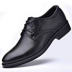 Men Leather Shoes Business Dress Shoes All-Match Casual Shoes