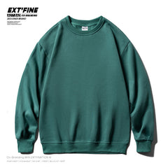 Men Solid Color Sweatshirts Male Oversized Hoodies Streetwear