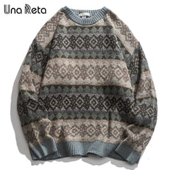 Sweater Hip Hop Sweater Men Streetwear Print Pullover Tops