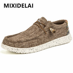 Large Size Outdoor Men Casual Denim Canvas Shoes Vulcanize Shoes
