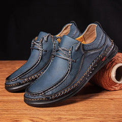 Leather Shoes Men Casual Sneakers Comfort Driving Shoe Soft Leather Loafers