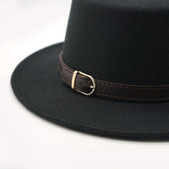 Retro Winter Autumn Top hat Imitation Woolen Felt Fedora Hats