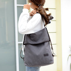 Women Canvas Backpack Fashion Shoulder Bag Travel School Bag