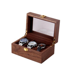 2/3/6 Grids Wooden Box Retro Watch Case Holder Organizer Storage Box