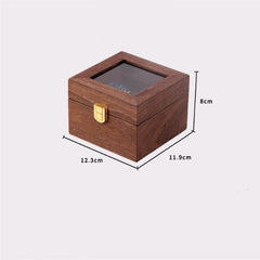 2/3/6 Grids Wooden Box Retro Watch Case Holder Organizer Storage Box