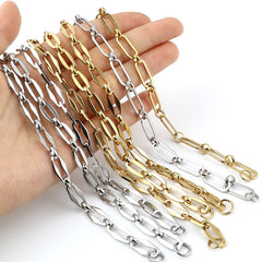 1PC 4mm New 304 Stainless Steel Link Cable Chain Bracelets
