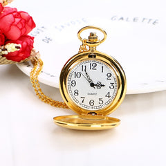 Pendant Pocket Watch Modern Arabic Number Analog