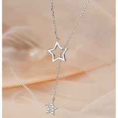 Cute Shiny Star Choker Drop Charm Necklaces Charming