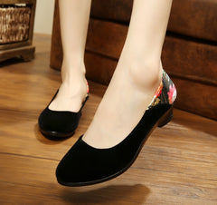 Women Flats Ballet Office Work Shoes FlatsOversize Boat