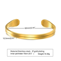 Thin Bracelet,Stainless Steel Cuff Bangle Bracelet