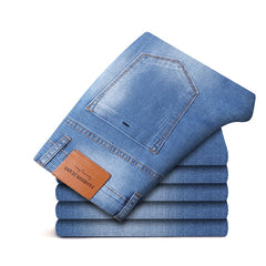 Men Stretch Skinny Jeans Fashion Casual Cotton Denim Slim Fit