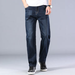 stretch men straight loose loose summer thin jeans spring classic