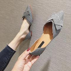 Boat Shoes Pointed Toe Casual Slip on Elegant Ladies Footwear Fashion Flats