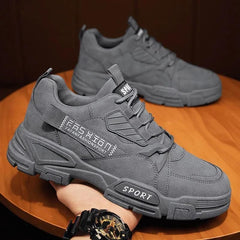 Platform Sneakers for Men Breathable Casual Walking Sports