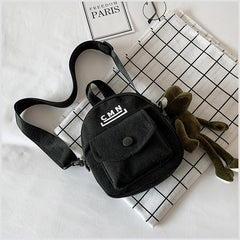 Cartoon Small Bags Designer Bags for Women Canvas Crossbody Bag