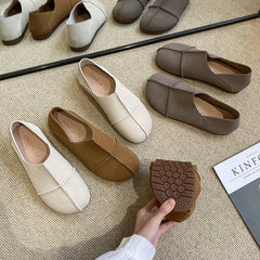 Suede Leather Comfortable Slip On Loafers