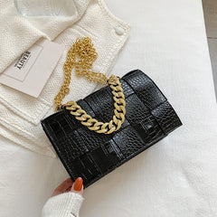 Women Pattern Crossbody Bags Lady Chain Shoulder Bag