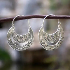 Trendy Women Earrings 4 Colors Delicate Gold Color Inlay Natural Stone