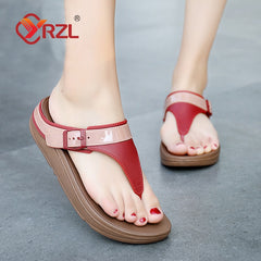 Flip Flops Women Platform Sandals Soft Sole Wedge Slippers Outdoor