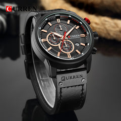 Fashion Date Quartz Men Watches Chronograph Sport Mens Wrist Watch