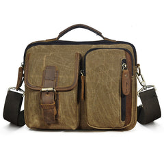 Quality Original Leather Design Male Shoulder messenger bag
