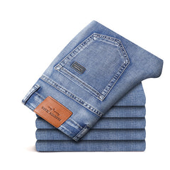 Men Stretch Skinny Jeans Fashion Casual Cotton Denim Slim Fit