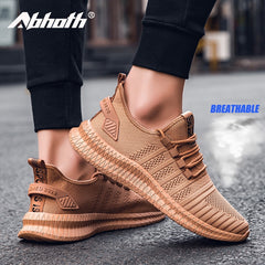 Running Shoes Elasticity Men Shoe Light Casual Mens Sneaker