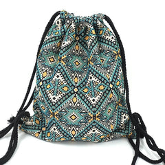 Fabric Backpack Female Gypsy Bohemian Boho Chic