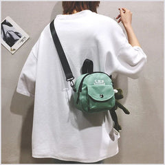 Cartoon Small Bags Designer Bags for Women Canvas Crossbody Bag