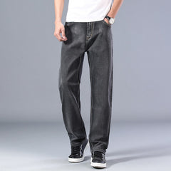 stretch men straight loose loose summer thin jeans spring classic