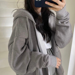 Women Hoodies Harajuku Korean Version Loose Oversized Sweatshirts