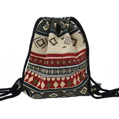 Fabric Backpack Female Gypsy Bohemian Boho Chic