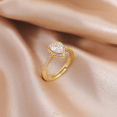 Pearl Zircon Rings for Woman 2021 Vintage Sexy Open Ring