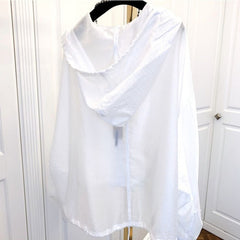 Jackets Women Hooded Summer Sun-proof Zipper Coats